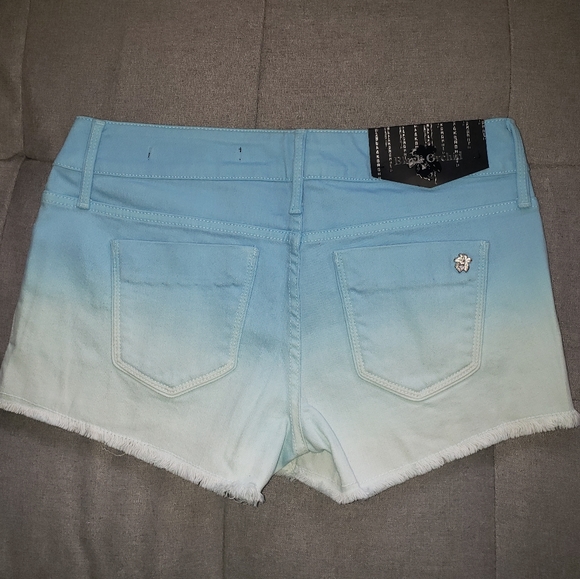 Black Orchid Ombre Cut Off Short - Picture 2 of 6